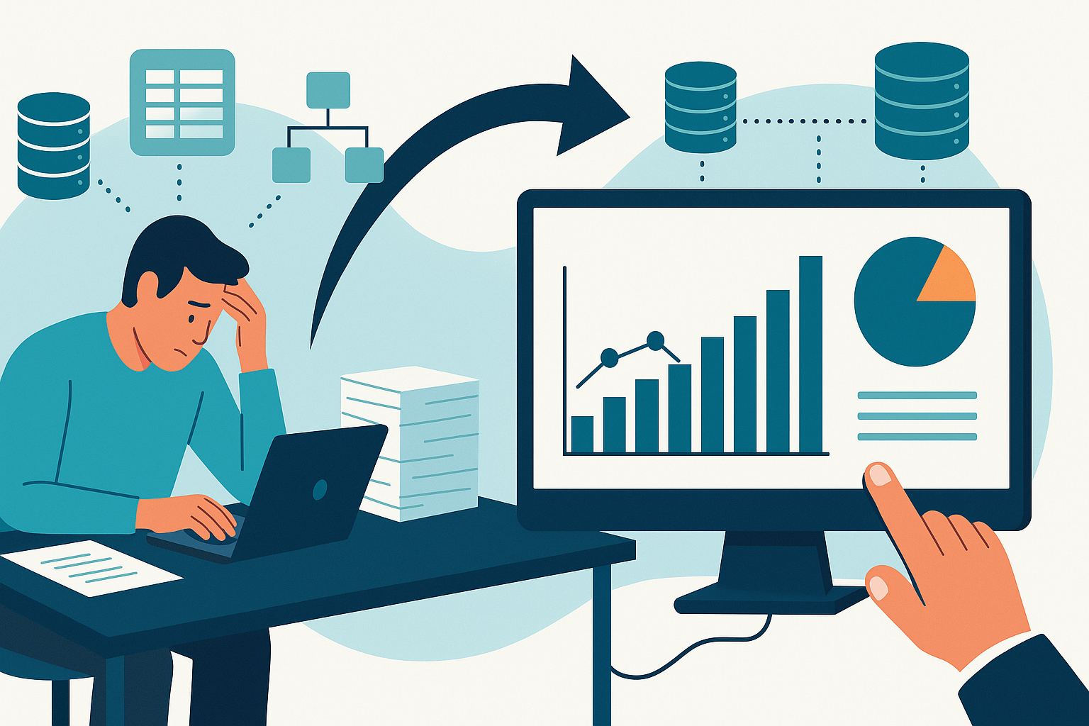 De dias para 1 clique: como a automação de processos transforma a consolidação de dados